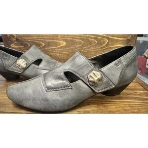 Josef Seibel Womens 40 Tina Slip On Mary Jane Comfort Witchy Boho Cottagecore